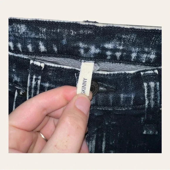 0827. Rag AND BONE DENIM JEANS SKINNY SIZE 27 ACID WASH IN COLOR - Picture 7 of 12